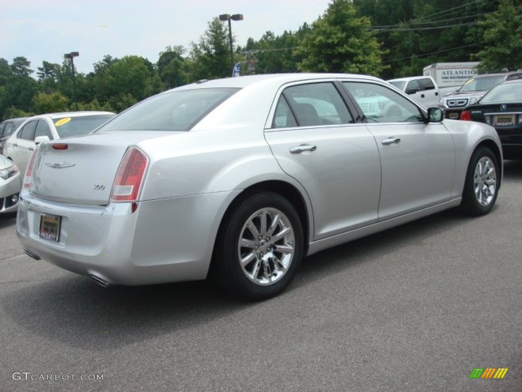 2012 300 Limited - Bright Silver Metallic / Black photo #4