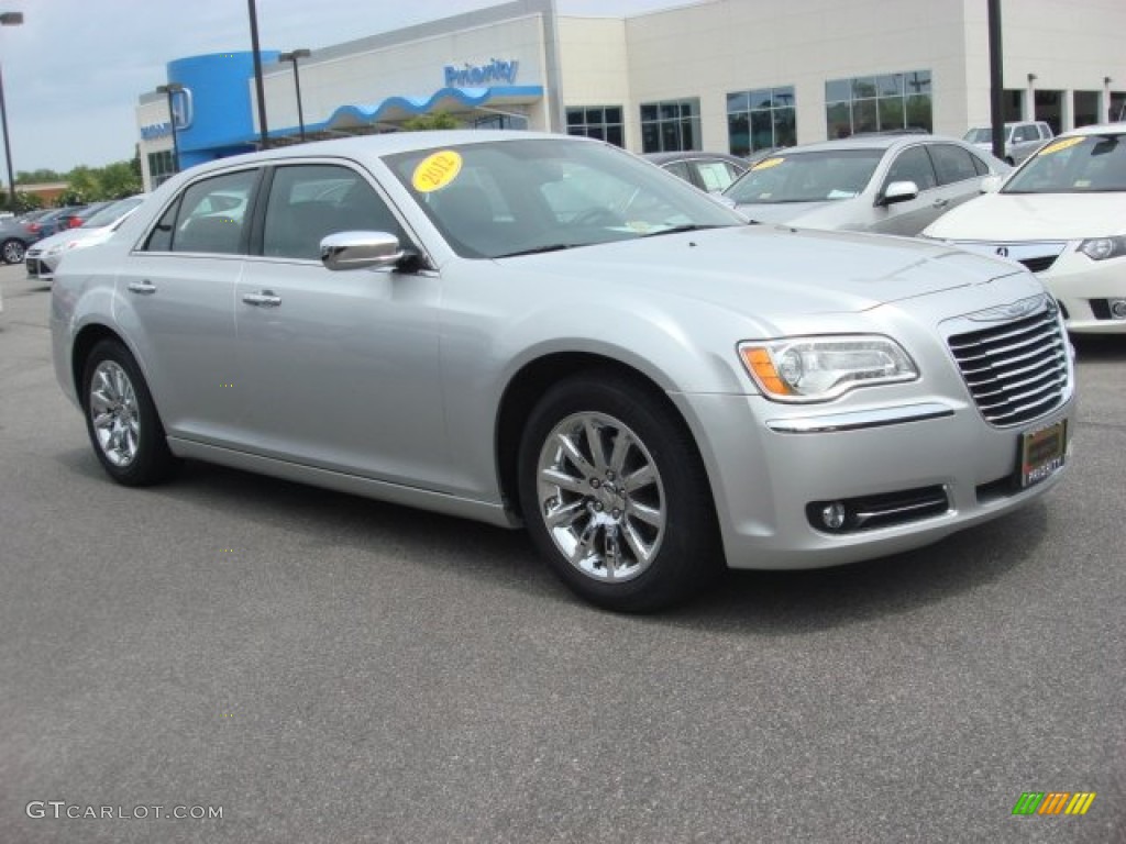 2012 300 Limited - Bright Silver Metallic / Black photo #5