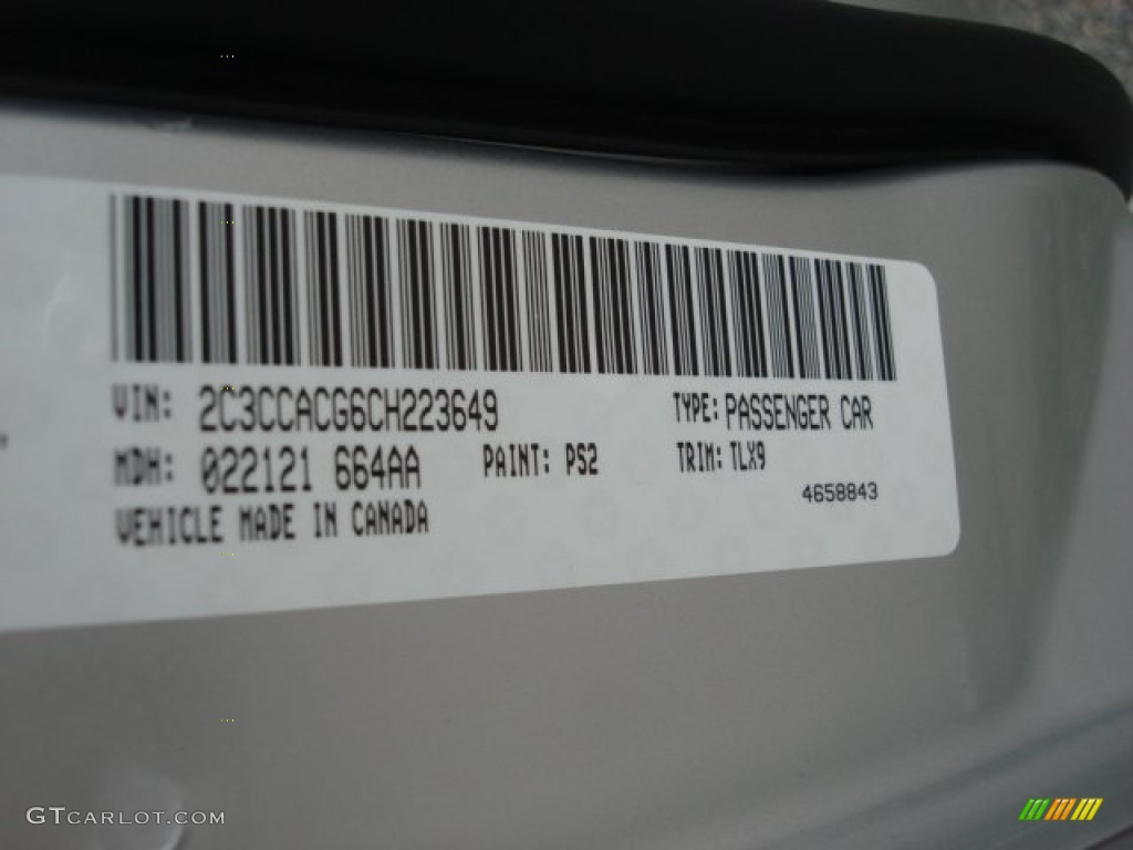 2012 300 Limited - Bright Silver Metallic / Black photo #24