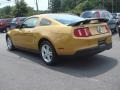 2010 Sunset Gold Metallic Ford Mustang V6 Coupe  photo #4