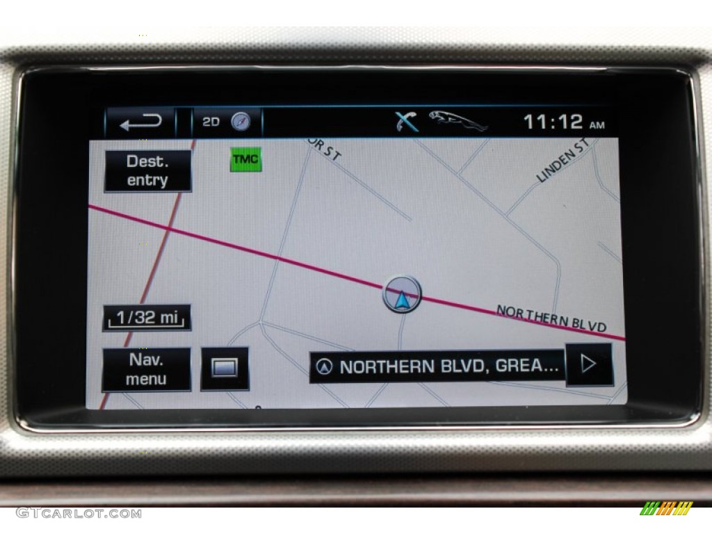 2012 Jaguar XF Standard XF Model Navigation Photo #84111863