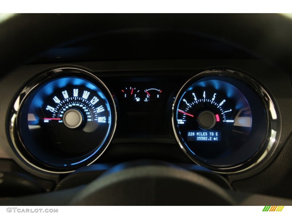 2011 Mustang V6 Coupe - Ebony Black / Charcoal Black photo #10