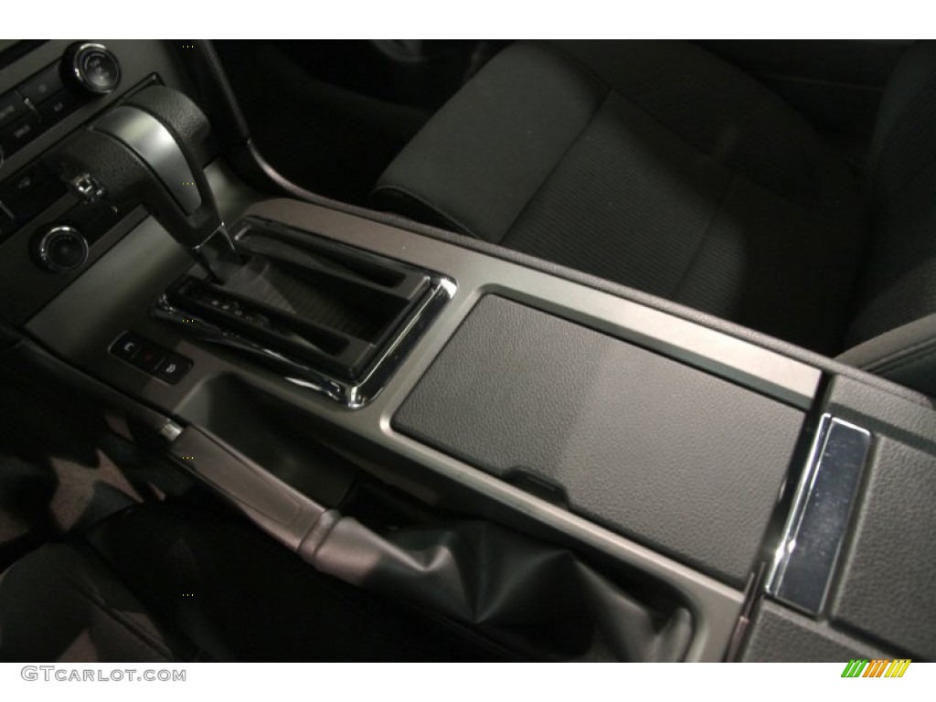 2011 Mustang V6 Coupe - Ebony Black / Charcoal Black photo #13