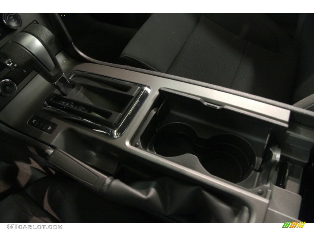 2011 Mustang V6 Coupe - Ebony Black / Charcoal Black photo #14