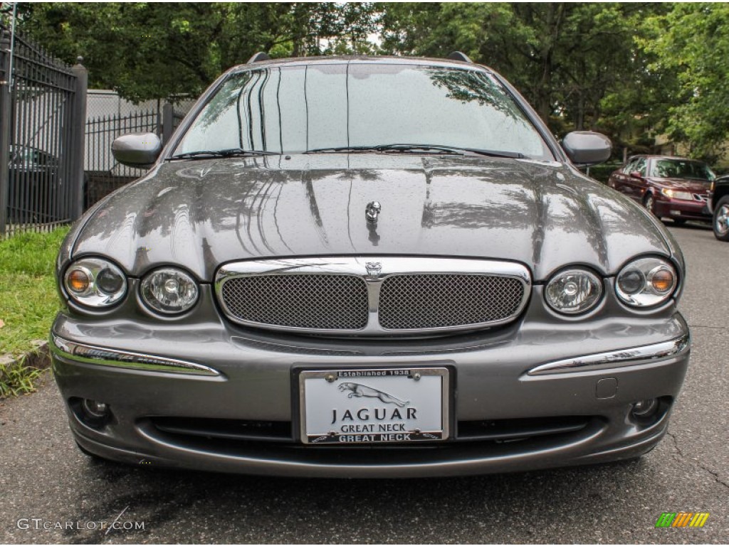 2007 X-Type 3.0 - Shadow Grey Metallic / Charcoal photo #2