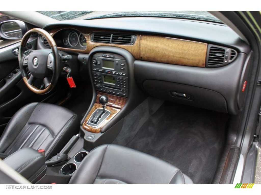 2007 Jaguar X-Type 3.0 Charcoal Dashboard Photo #84112943