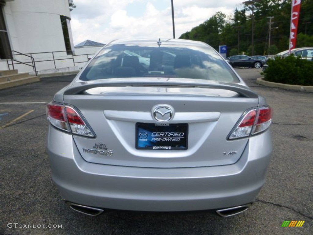 2010 MAZDA6 s Touring Sedan - Brilliant Silver Metallic / Black photo #3