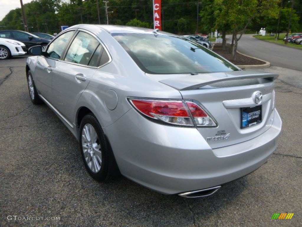 2010 MAZDA6 s Touring Sedan - Brilliant Silver Metallic / Black photo #4