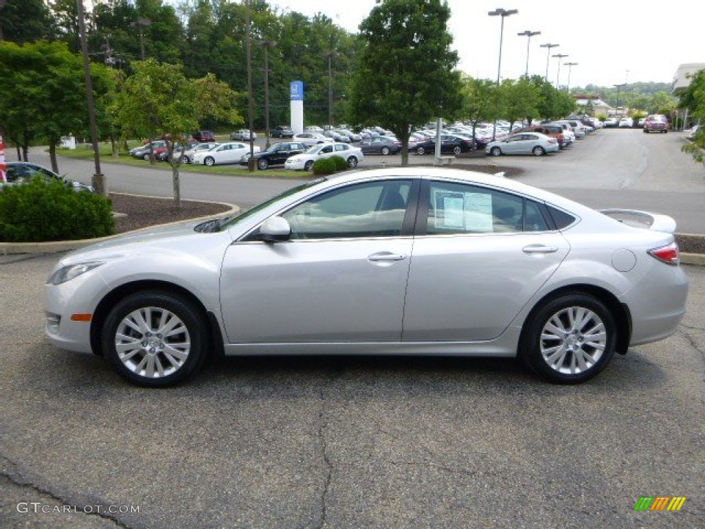 2010 MAZDA6 s Touring Sedan - Brilliant Silver Metallic / Black photo #5