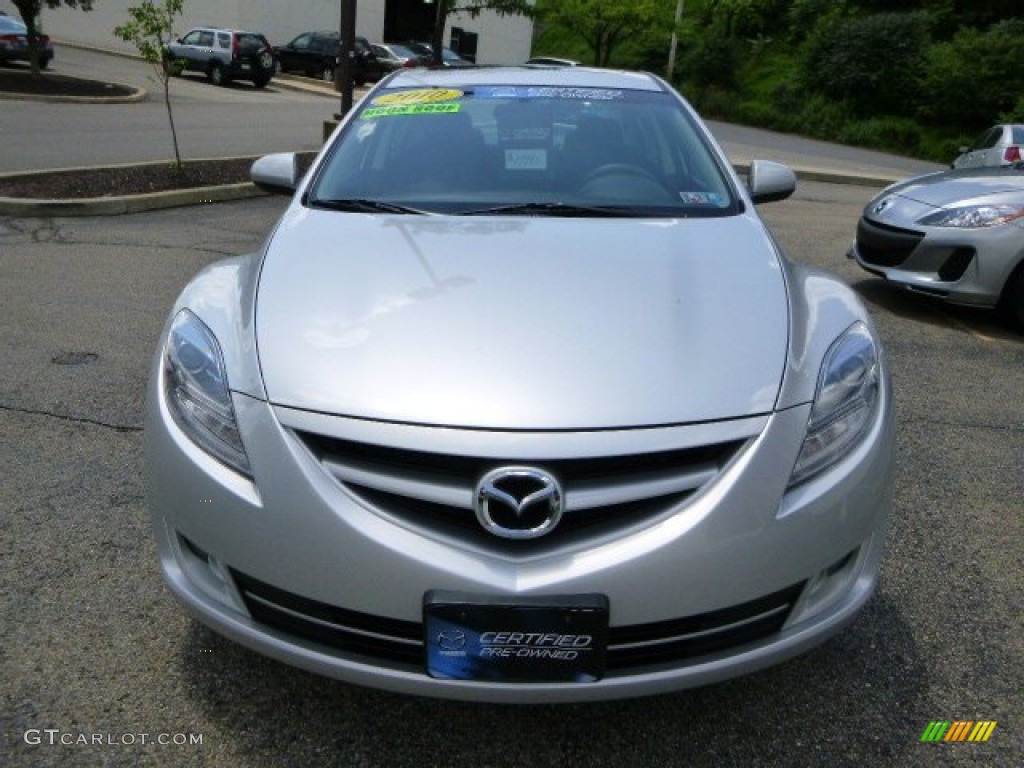 2010 MAZDA6 s Touring Sedan - Brilliant Silver Metallic / Black photo #7