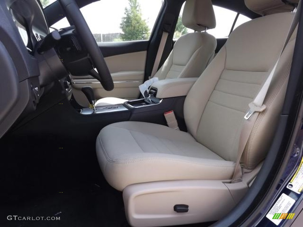 2013 Charger SE - Jazz Blue / Black/Light Frost Beige photo #19