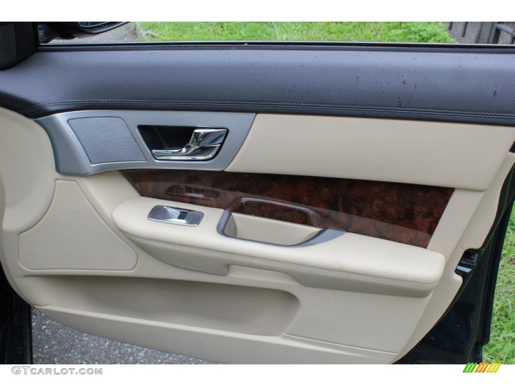 2012 XF  - British Racing Green Metallic / Barley/Warm Charcoal photo #9