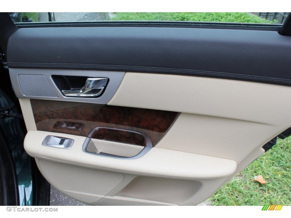 2012 XF  - British Racing Green Metallic / Barley/Warm Charcoal photo #12