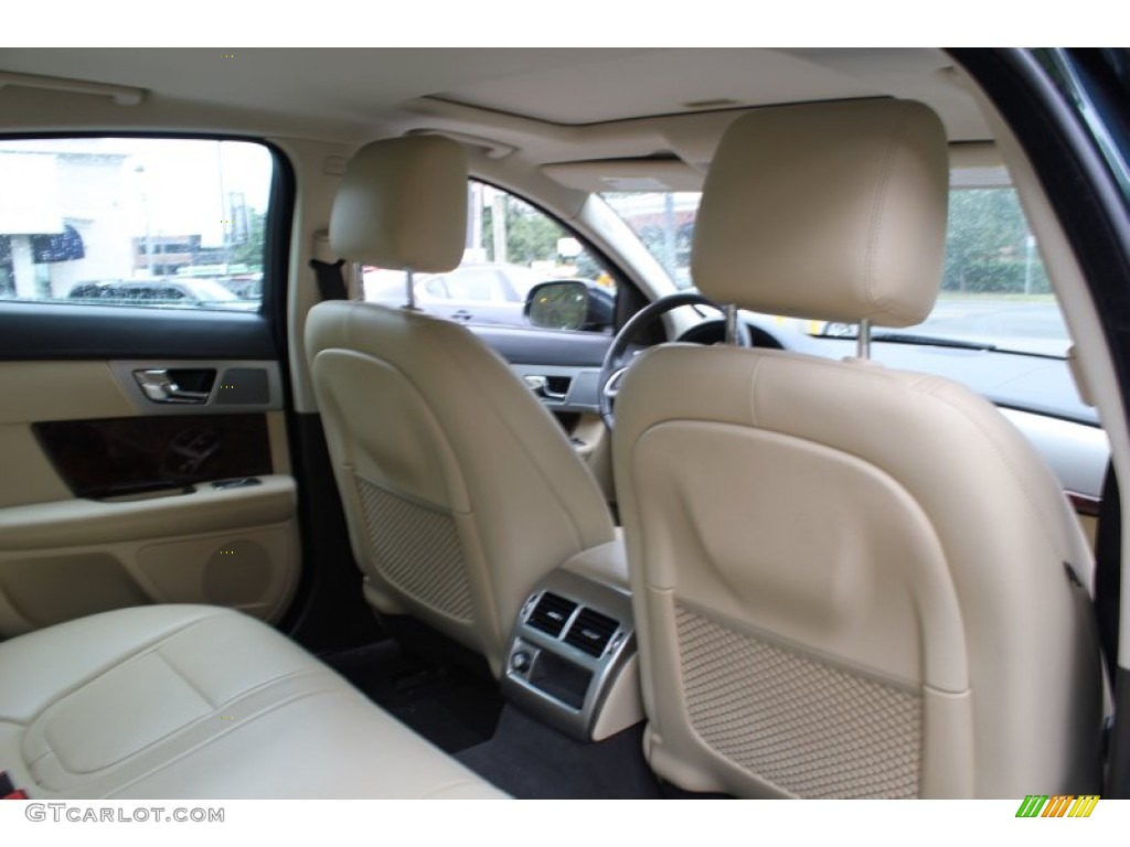 2012 XF  - British Racing Green Metallic / Barley/Warm Charcoal photo #14