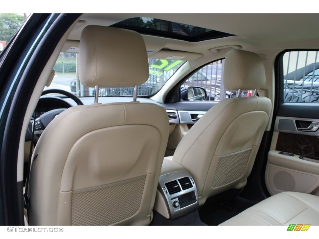 2012 XF  - British Racing Green Metallic / Barley/Warm Charcoal photo #17