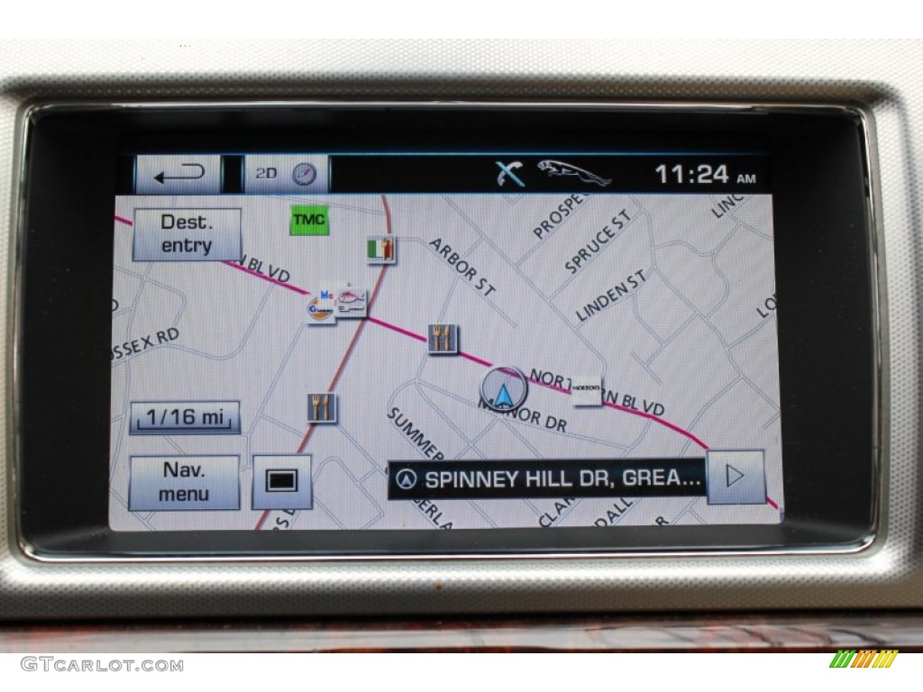 2012 Jaguar XF Standard XF Model Navigation Photo #84113810