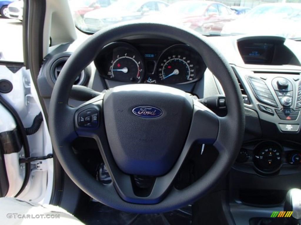 2014 Ford Fiesta S Sedan Steering Wheel Photos