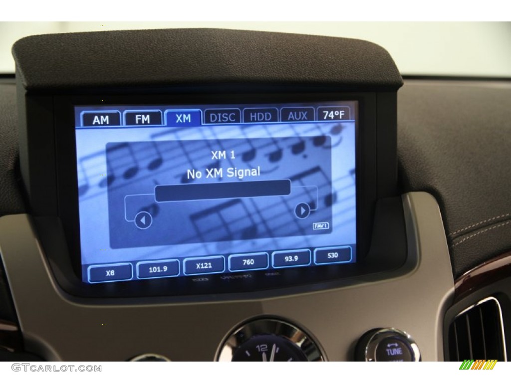 2012 Cadillac CTS 4 3.6 AWD Sedan Audio System Photo #84115487