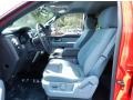 Steel Gray Interior Photo for 2013 Ford F150 #84116756