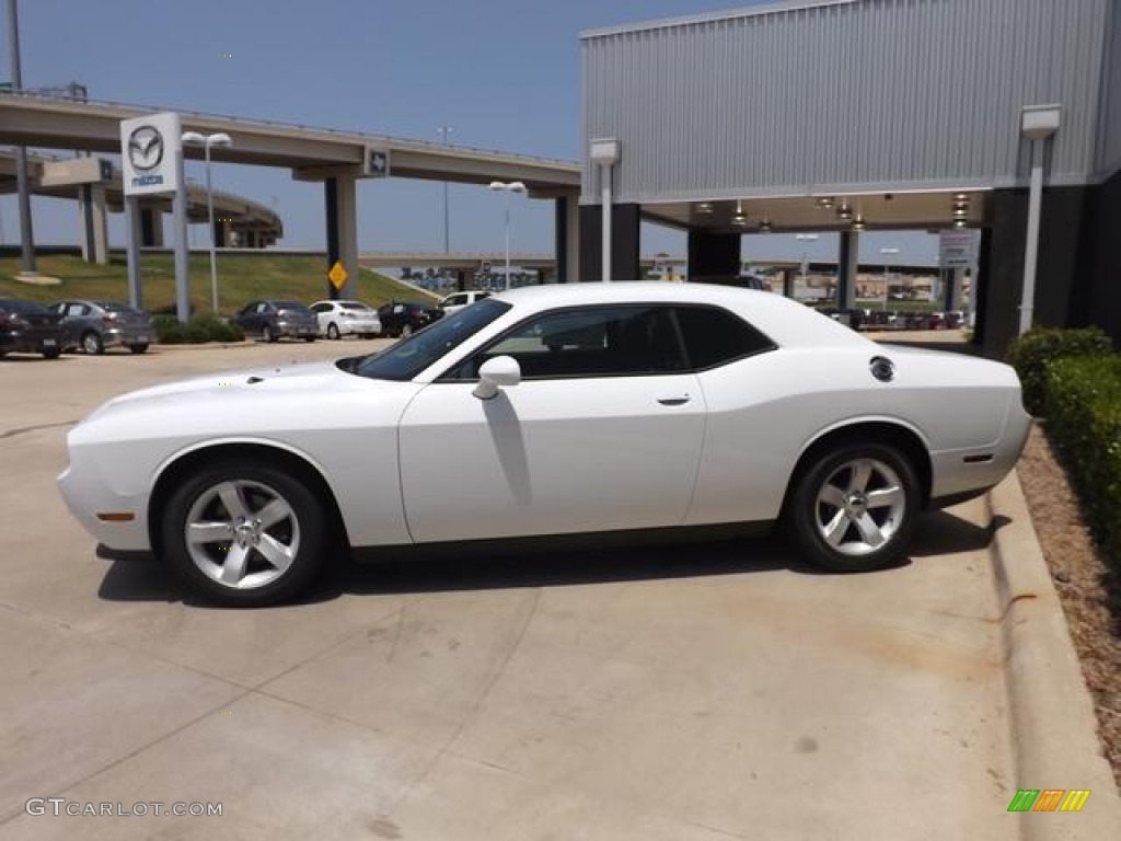 2013 Challenger SXT - Bright White / Dark Slate Gray photo #6