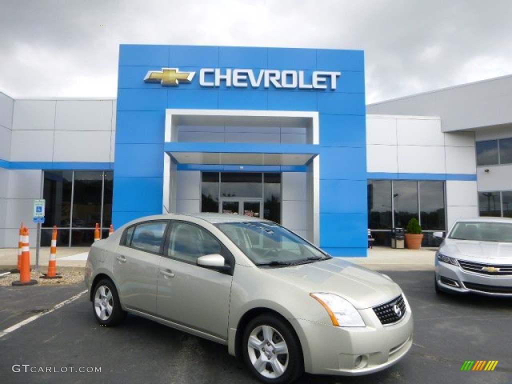2008 Sentra 2.0 - Sandstone / Charcoal/Steel photo #1
