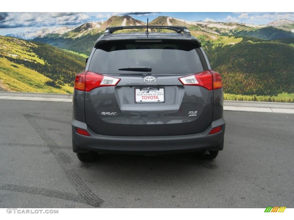 2013 RAV4 XLE AWD - Magnetic Gray Metallic / Ash photo #4