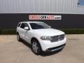 2013 Bright White Dodge Durango SXT  photo #1