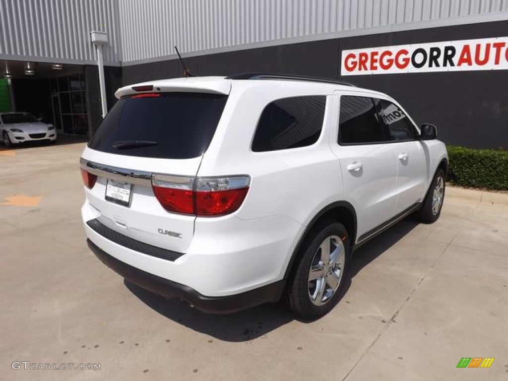 2013 Durango SXT - Bright White / Dark Graystone/Medium Graystone photo #3