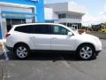 2011 White Diamond Tricoat Chevrolet Traverse LTZ AWD  photo #2