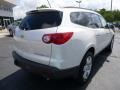 2011 White Diamond Tricoat Chevrolet Traverse LTZ AWD  photo #3