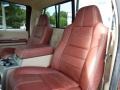 Camel/Chaparral Leather Rear Seat Photo for 2008 Ford F250 Super Duty #84118898