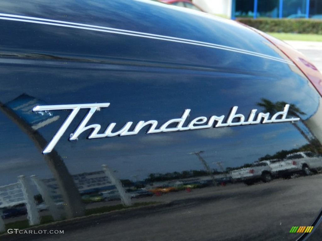 2005 Thunderbird Premium Roadster - Evening Black / Black Ink photo #9