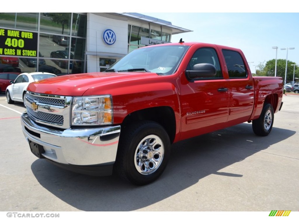 Victory Red Chevrolet Silverado 1500