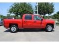 2013 Victory Red Chevrolet Silverado 1500 LT Crew Cab  photo #6