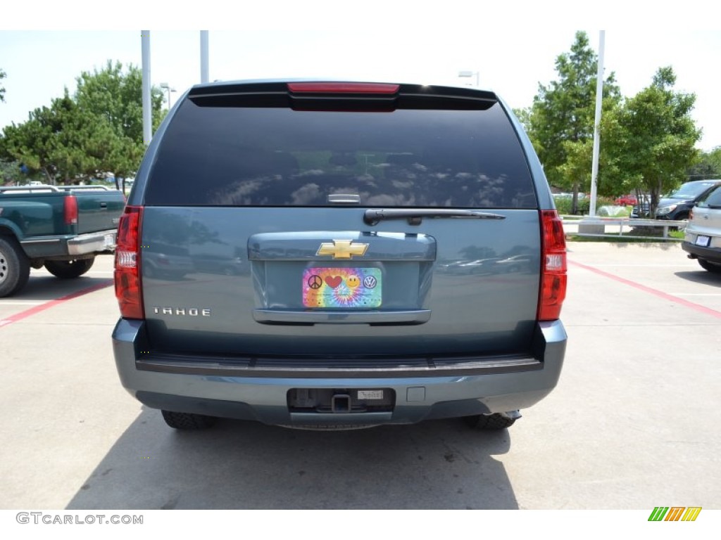 2009 Tahoe LS - Blue Granite Metallic / Light Cashmere photo #4