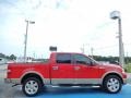 2007 Bright Red Ford F150 Lariat SuperCrew  photo #7