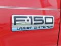 2007 Bright Red Ford F150 Lariat SuperCrew  photo #10