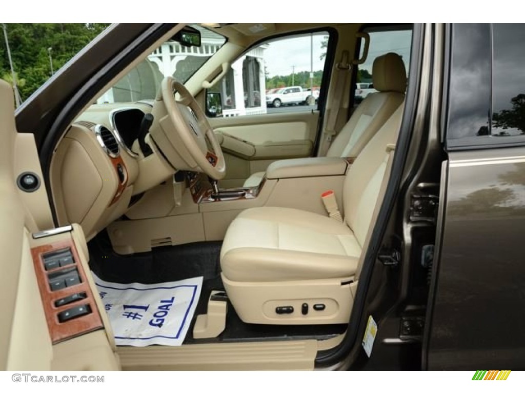 2008 Explorer Sport Trac Limited - Stone Green Metallic / Camel photo #20