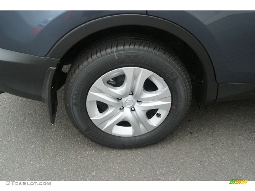 2013 RAV4 LE AWD - Shoreline Blue Pearl / Beige photo #9