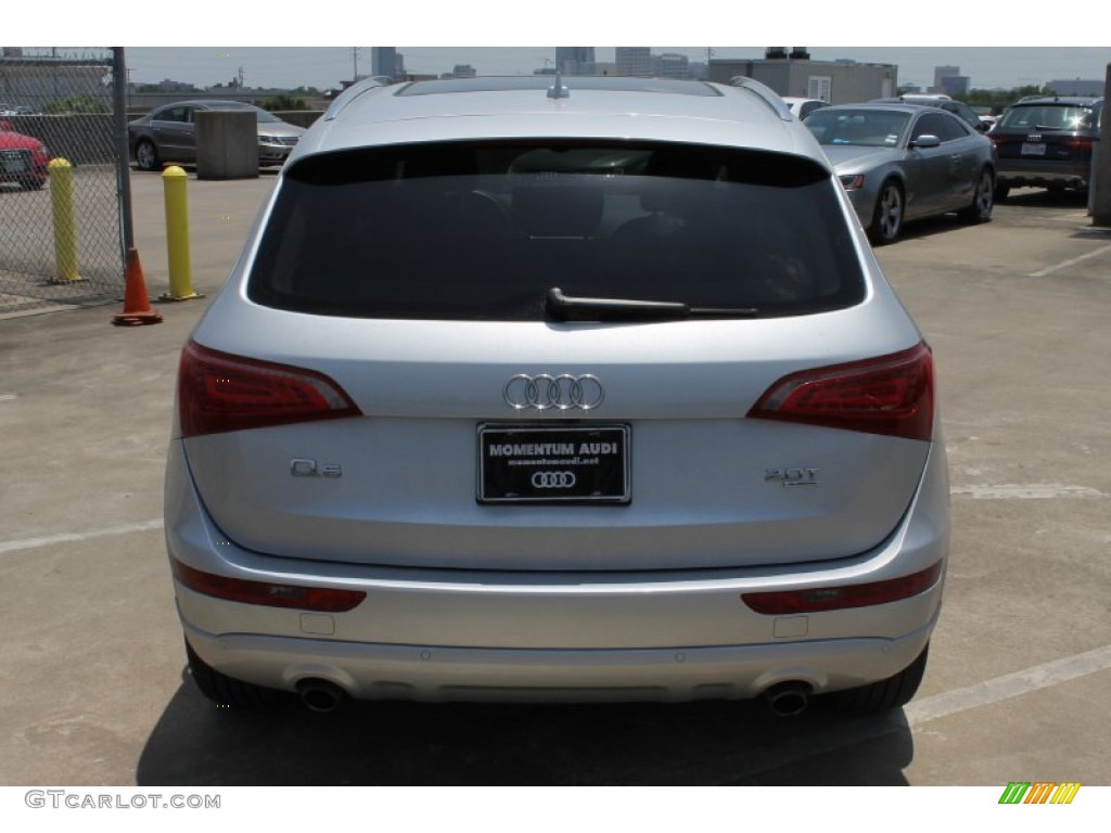 2011 Q5 2.0T quattro - Ice Silver Metallic / Black photo #8