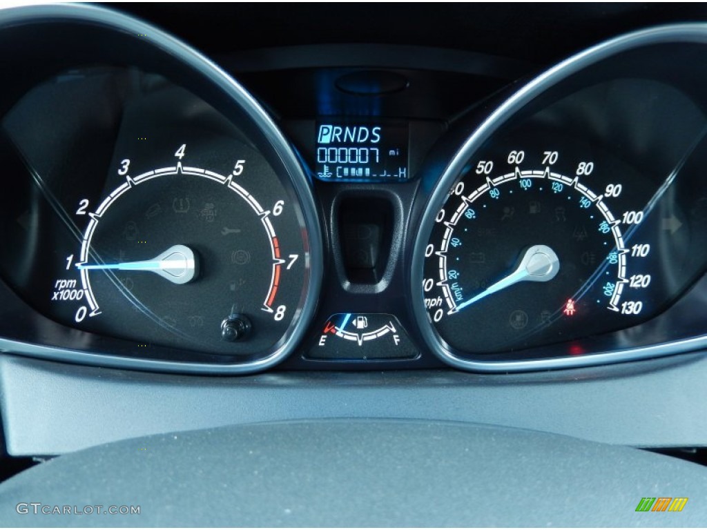 2014 Ford Fiesta SE Sedan Gauges Photo #84122105