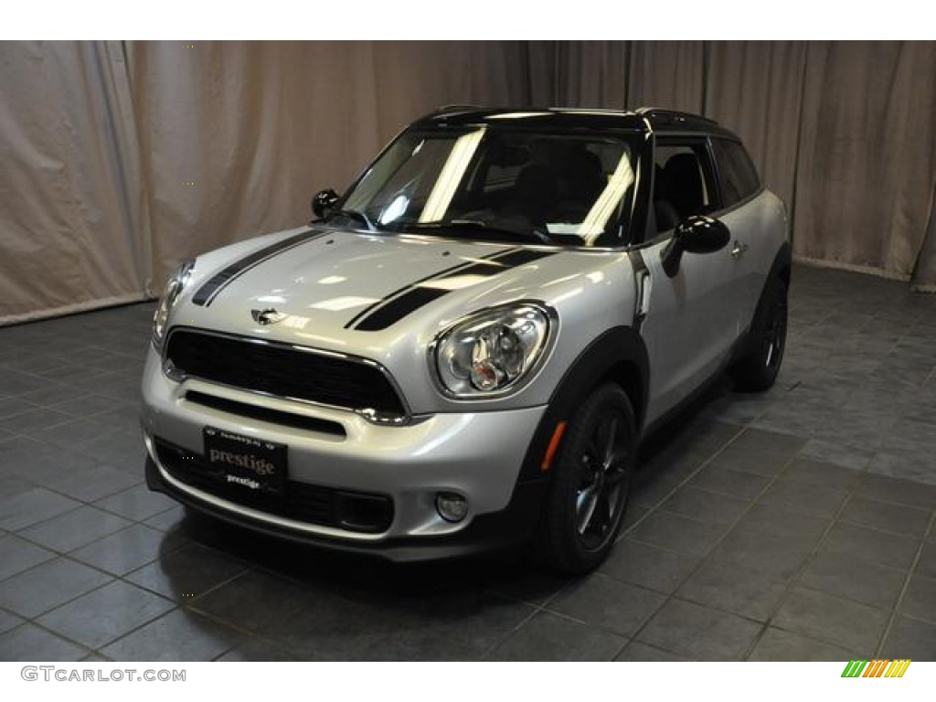 2013 Cooper S Paceman - Crystal Silver Metallic / Carbon Black photo #1