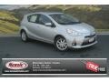 Classic Silver Metallic - Prius c Hybrid Four Photo No. 1