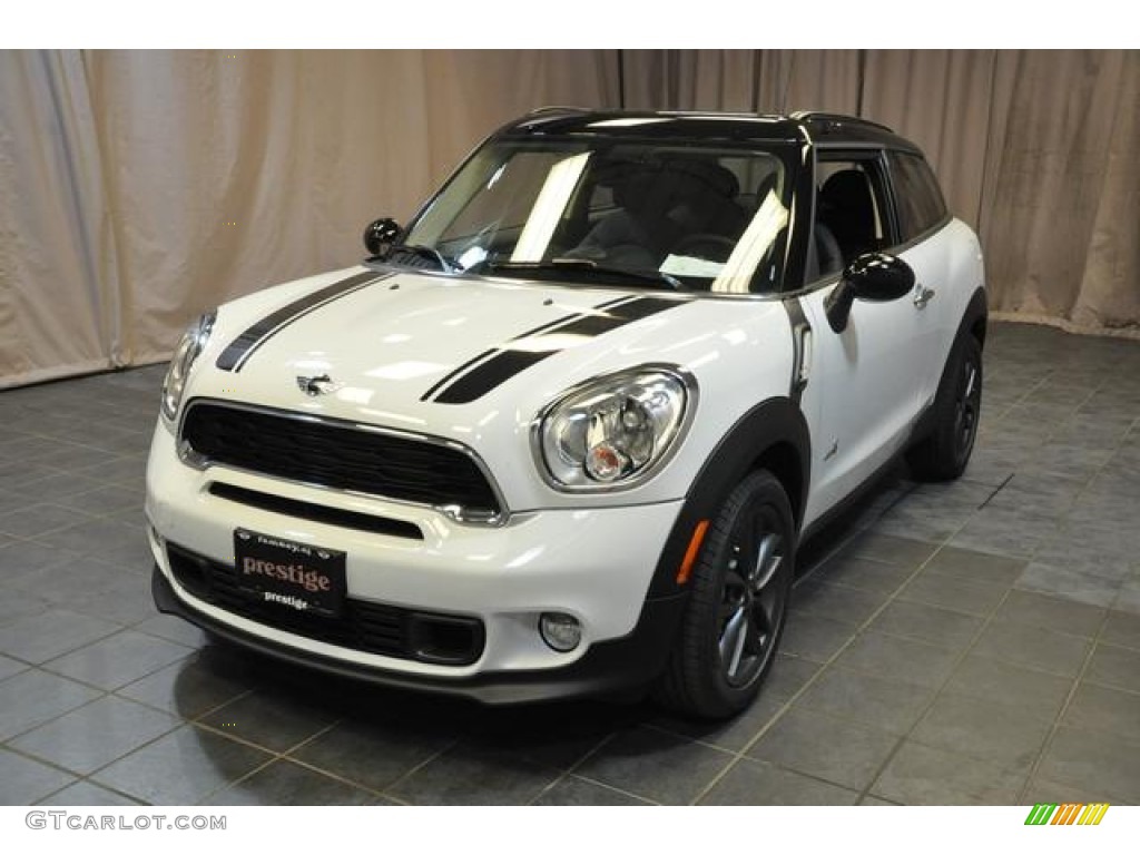 2013 Cooper S Paceman ALL4 AWD - Light White / Carbon Black photo #1