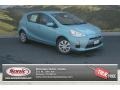 2013 Summer Rain Metallic Toyota Prius c Hybrid Two  photo #1