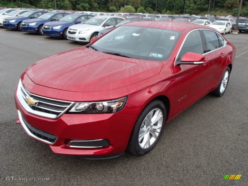 Crystal Red Tintcoat 2014 Chevrolet Impala LT Exterior Photo #84123417
