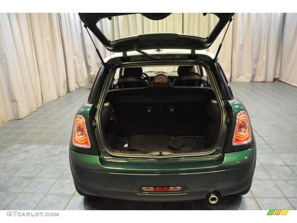 2013 Cooper Hardtop - British Racing Green II Metallic / Carbon Black photo #17