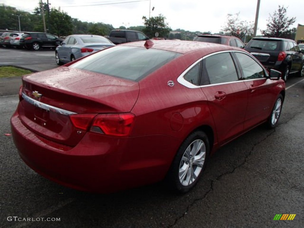 2014 Impala LT - Crystal Red Tintcoat / Jet Black photo #8
