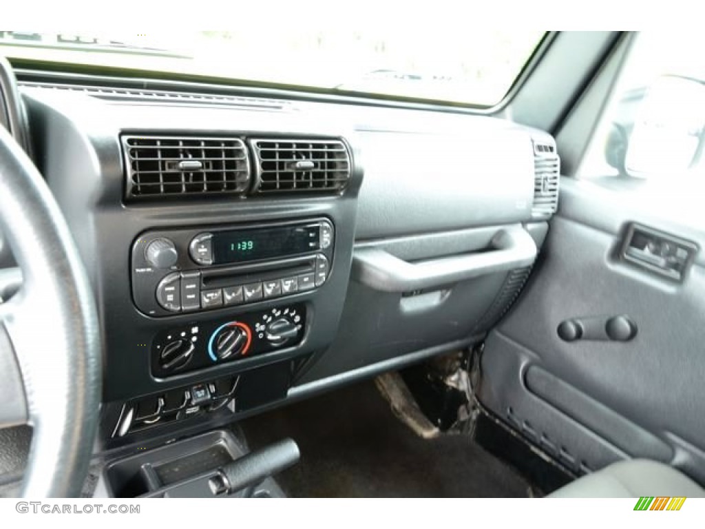 2006 Wrangler Sport 4x4 - Black / Dark Slate Gray photo #17