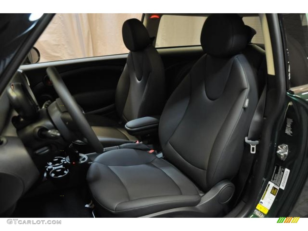 2013 Cooper Hardtop - British Racing Green II Metallic / Carbon Black photo #22